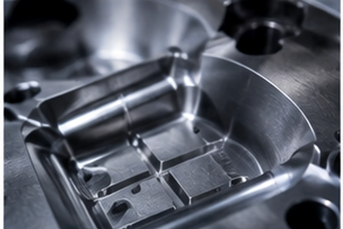 Moule d’injection industriel ouvert